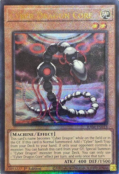 Cyber Dragon Core [RA04-EN013] Prismatic Ultimate Rare | Pegasus Games WI