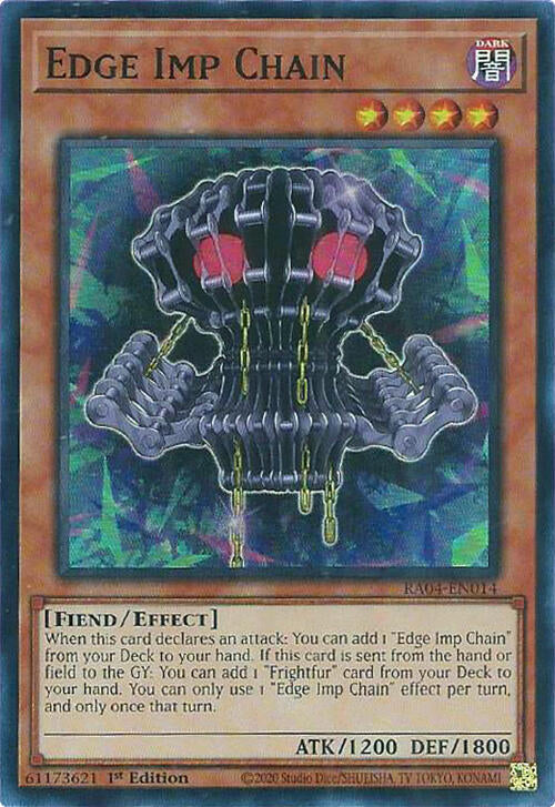 Edge Imp Chain [RA04-EN014] Super Rare | Pegasus Games WI