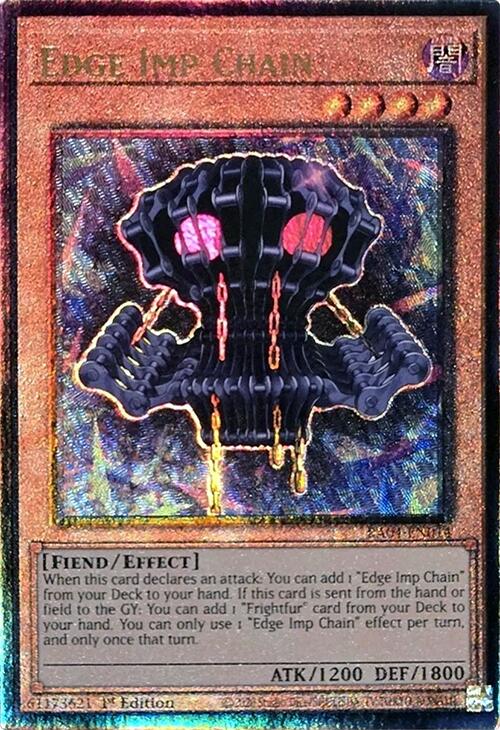 Edge Imp Chain [RA04-EN014] Prismatic Ultimate Rare | Pegasus Games WI
