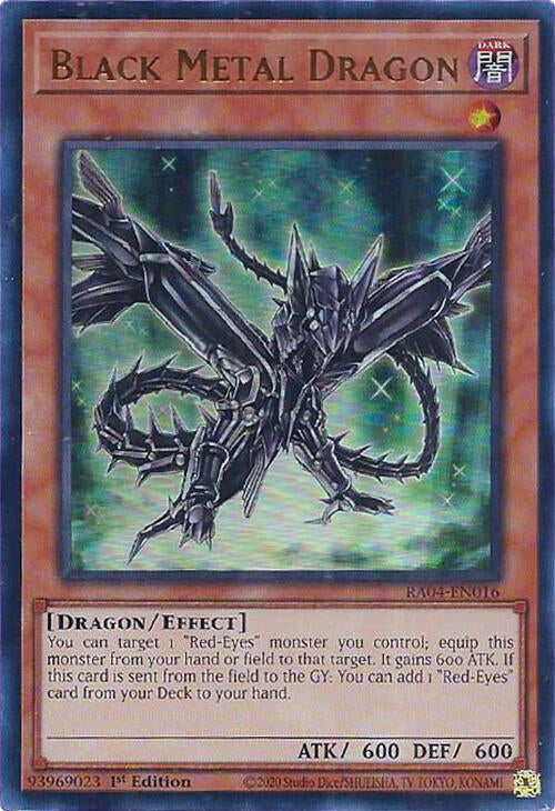 Black Metal Dragon [RA04-EN016] Ultra Rare | Pegasus Games WI