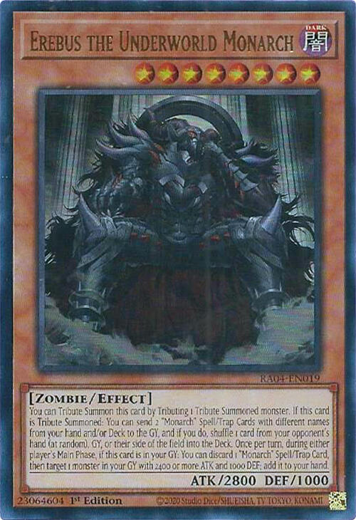 Erebus the Underworld Monarch [RA04-EN019] Ultra Rare | Pegasus Games WI