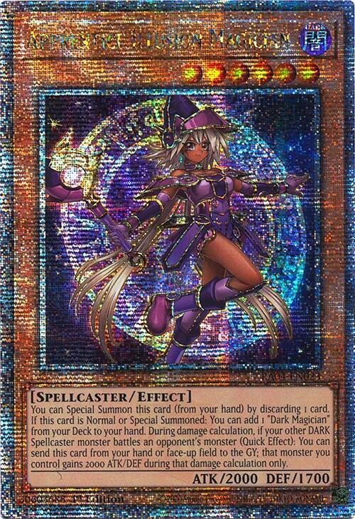 Apprentice Illusion Magician [RA04-EN023] Quarter Century Secret Rare | Pegasus Games WI