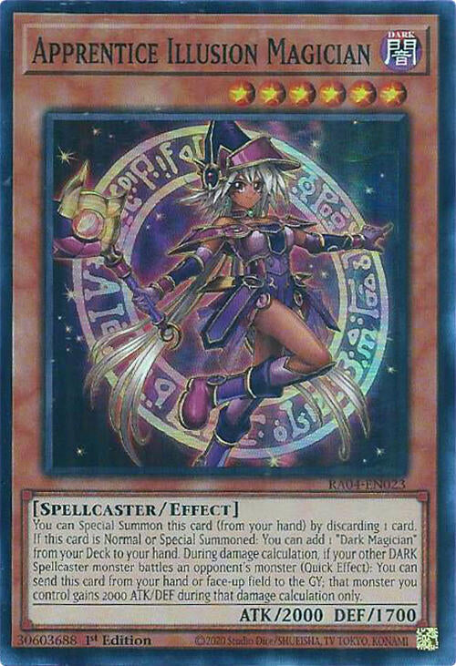 Apprentice Illusion Magician [RA04-EN023] Super Rare | Pegasus Games WI