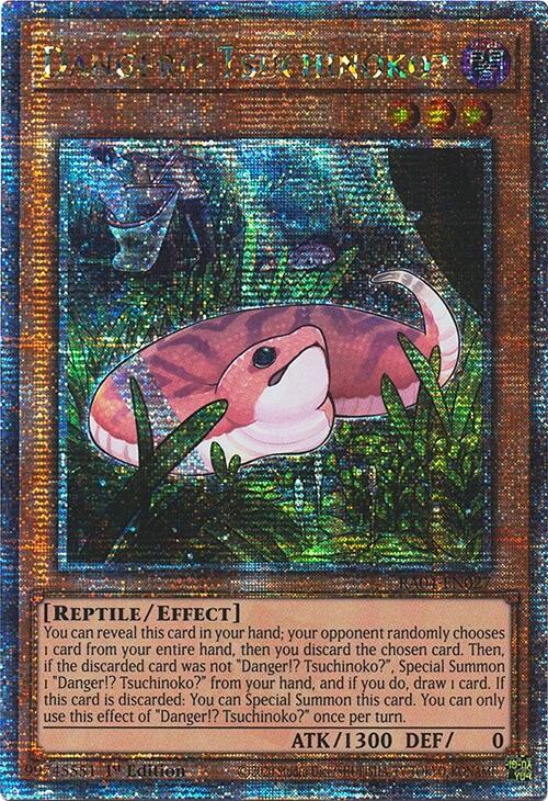 Danger!? Tsuchinoko? [RA04-EN027] Quarter Century Secret Rare | Pegasus Games WI