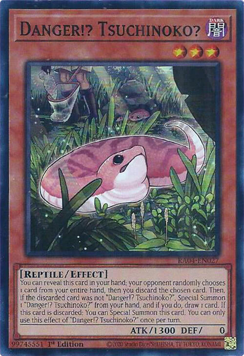 Danger!? Tsuchinoko? [RA04-EN027] Super Rare | Pegasus Games WI