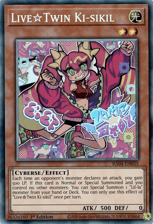 LiveTwin Ki-sikil [RA04-EN035] Prismatic Collector's Rare | Pegasus Games WI