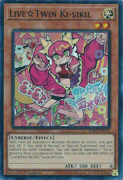 LiveTwin Ki-sikil [RA04-EN035] Super Rare | Pegasus Games WI