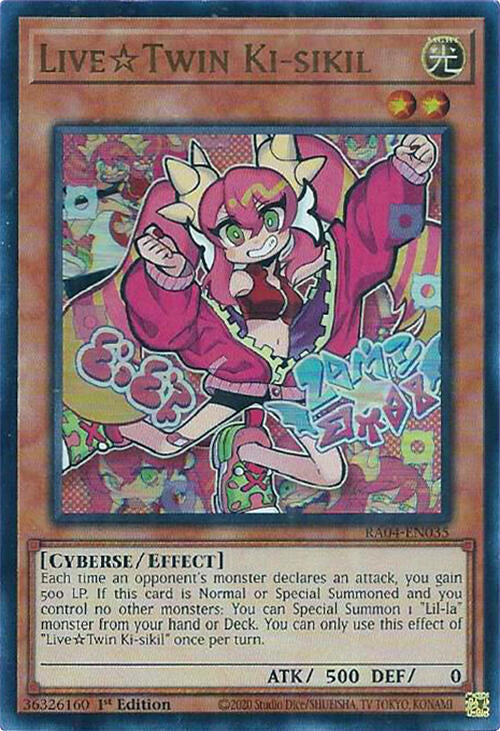 LiveTwin Ki-sikil [RA04-EN035] Ultra Rare | Pegasus Games WI