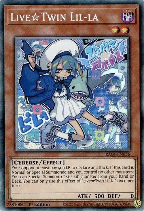 LiveTwin Lil-la [RA04-EN036] Prismatic Collector's Rare | Pegasus Games WI