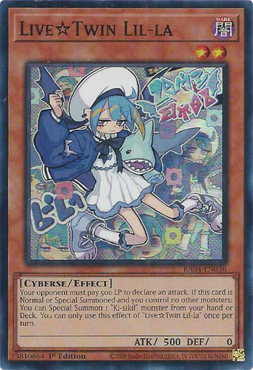 LiveTwin Lil-la [RA04-EN036] Super Rare | Pegasus Games WI