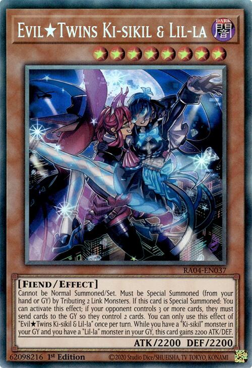 EvilTwins Ki-sikil & Lil-la [RA04-EN037] Prismatic Collector's Rare | Pegasus Games WI
