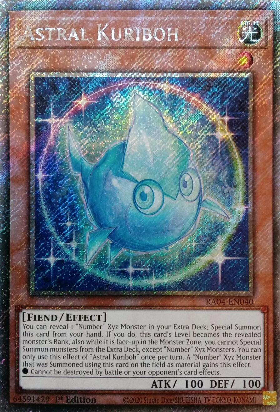 Astral Kuriboh [RA04-EN040] Platinum Secret Rare | Pegasus Games WI