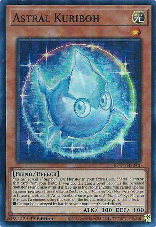 Astral Kuriboh [RA04-EN040] Super Rare | Pegasus Games WI