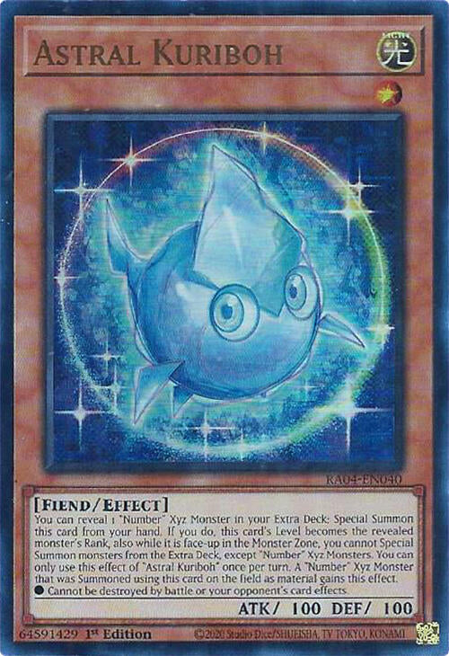 Astral Kuriboh [RA04-EN040] Ultra Rare | Pegasus Games WI
