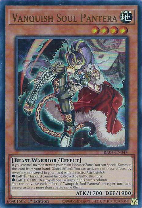 Vanquish Soul Pantera [RA04-EN044] Ultra Rare | Pegasus Games WI