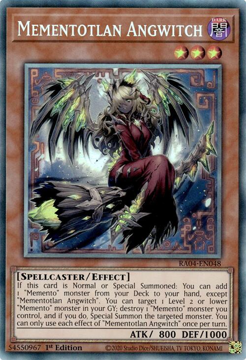 Mementotlan Angwitch [RA04-EN048] Prismatic Collector's Rare | Pegasus Games WI