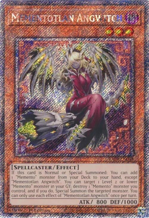 Mementotlan Angwitch [RA04-EN048] Platinum Secret Rare | Pegasus Games WI