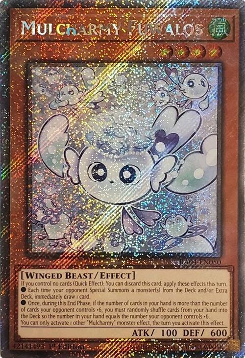 Mulcharmy Fuwalos [RA04-EN050] Platinum Secret Rare | Pegasus Games WI