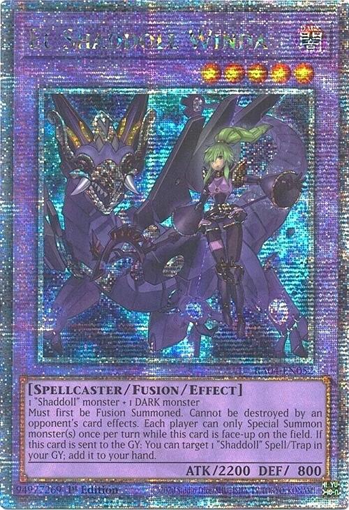 El Shaddoll Winda (Alternate Art) [RA04-EN052] Quarter Century Secret Rare | Pegasus Games WI