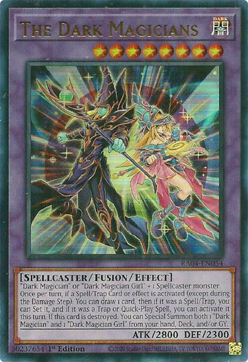 The Dark Magicians [RA04-EN054] Ultra Rare | Pegasus Games WI