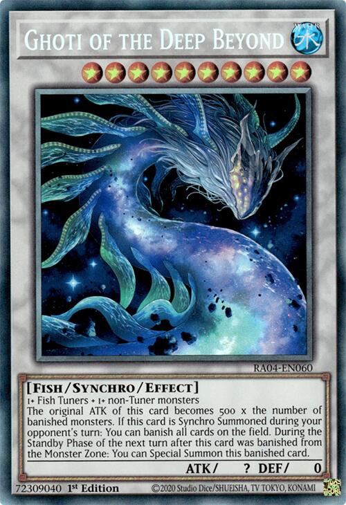 Ghoti of the Deep Beyond [RA04-EN060] Prismatic Collector's Rare | Pegasus Games WI
