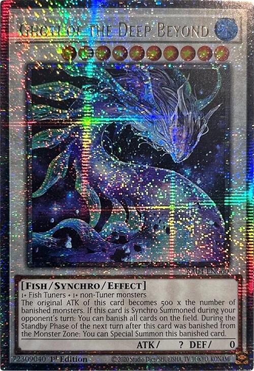 Ghoti of the Deep Beyond [RA04-EN060] Quarter Century Secret Rare | Pegasus Games WI