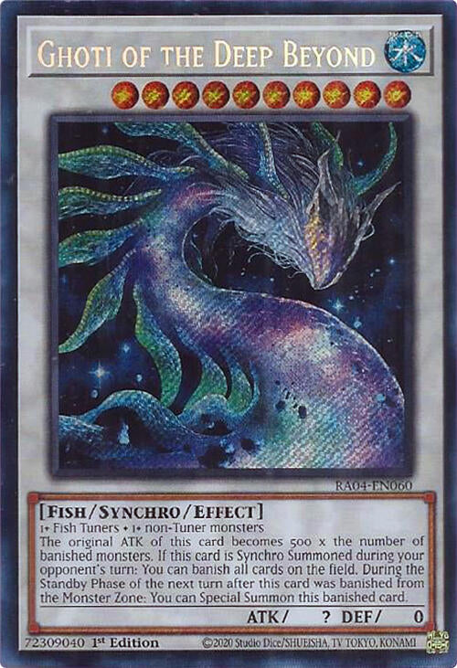 Ghoti of the Deep Beyond [RA04-EN060] Secret Rare | Pegasus Games WI