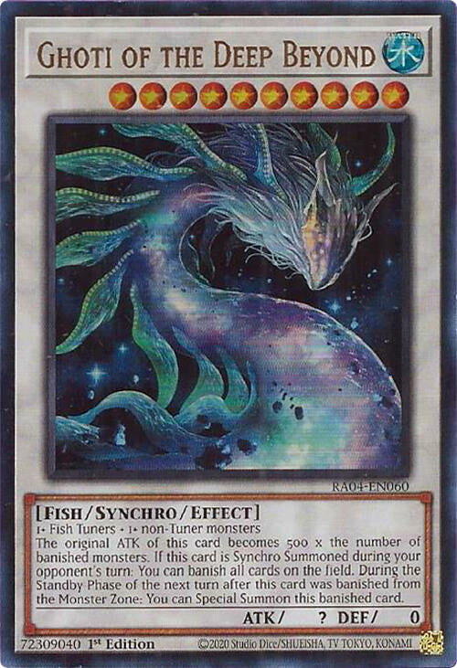 Ghoti of the Deep Beyond [RA04-EN060] Ultra Rare | Pegasus Games WI
