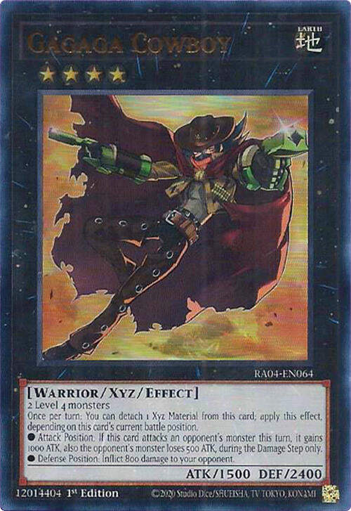 Gagaga Cowboy [RA04-EN064] Ultra Rare | Pegasus Games WI