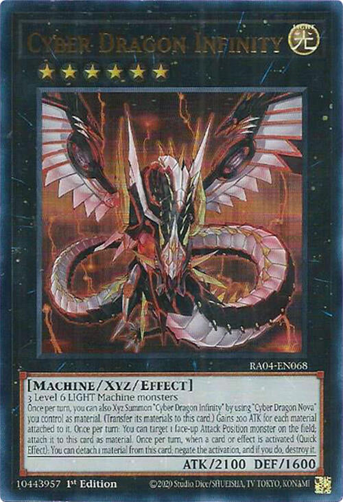 Cyber Dragon Infinity [RA04-EN068] Ultra Rare | Pegasus Games WI