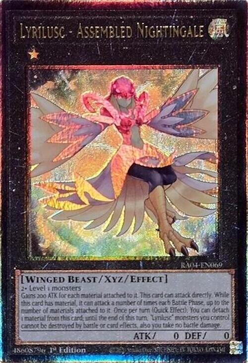 Lyrilusc - Assembled Nightingale [RA04-EN069] Prismatic Ultimate Rare | Pegasus Games WI