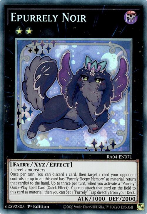 Epurrely Noir [RA04-EN071] Prismatic Collector's Rare | Pegasus Games WI