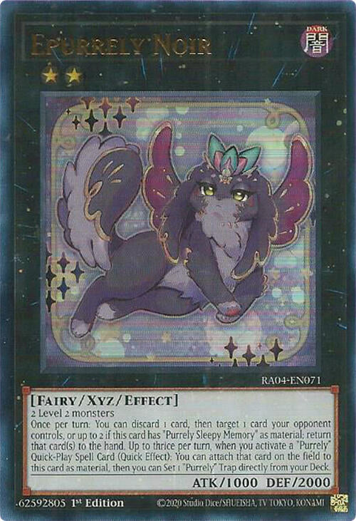 Epurrely Noir [RA04-EN071] Ultra Rare | Pegasus Games WI