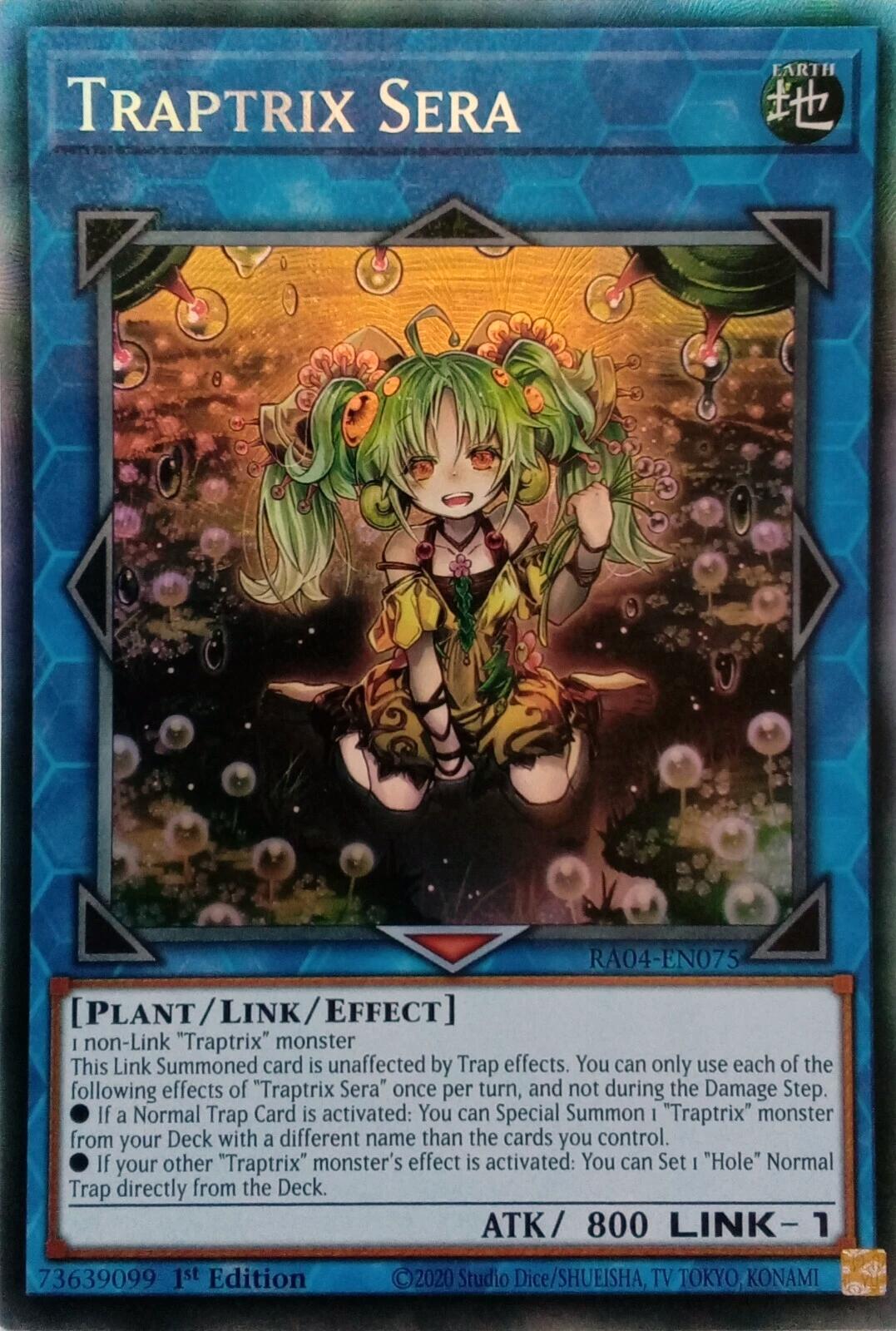 Traptrix Sera [RA04-EN075] Prismatic Collector's Rare | Pegasus Games WI