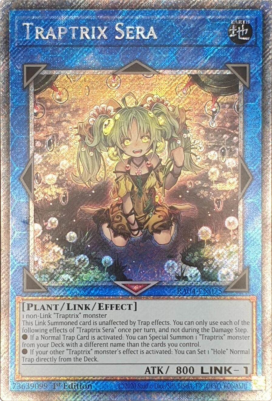 Traptrix Sera [RA04-EN075] Platinum Secret Rare | Pegasus Games WI