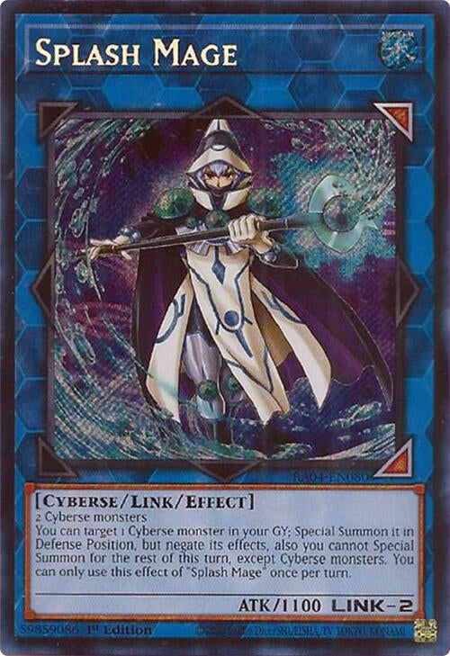 Splash Mage [RA04-EN080] Secret Rare | Pegasus Games WI