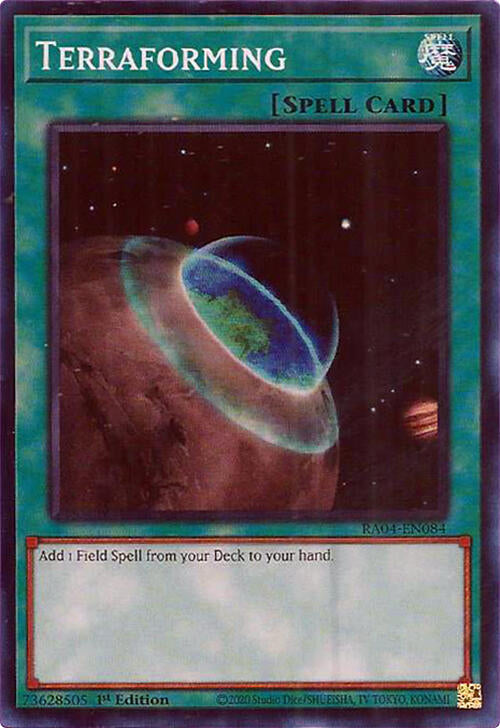 Terraforming [RA04-EN084] Super Rare | Pegasus Games WI