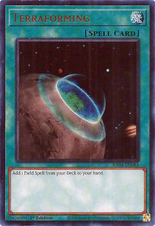 Terraforming [RA04-EN084] Ultra Rare | Pegasus Games WI