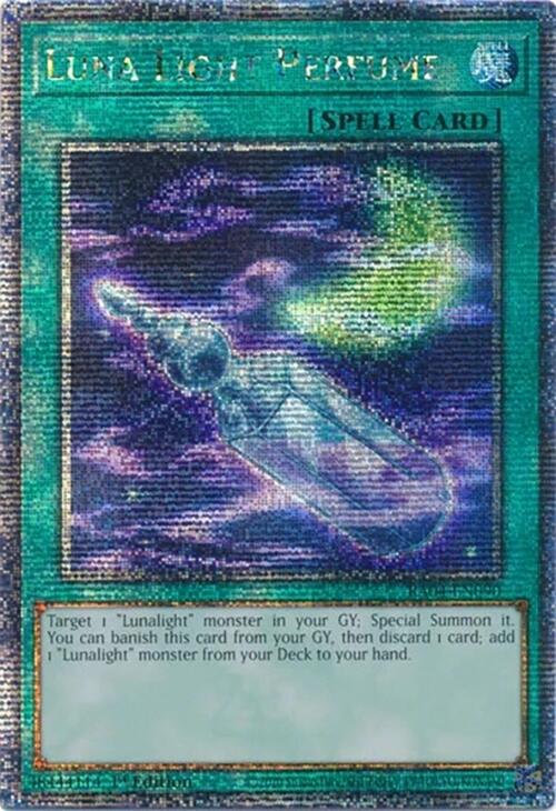 Luna Light Perfume [RA04-EN090] Quarter Century Secret Rare | Pegasus Games WI