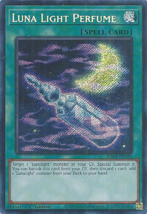 Luna Light Perfume [RA04-EN090] Secret Rare | Pegasus Games WI
