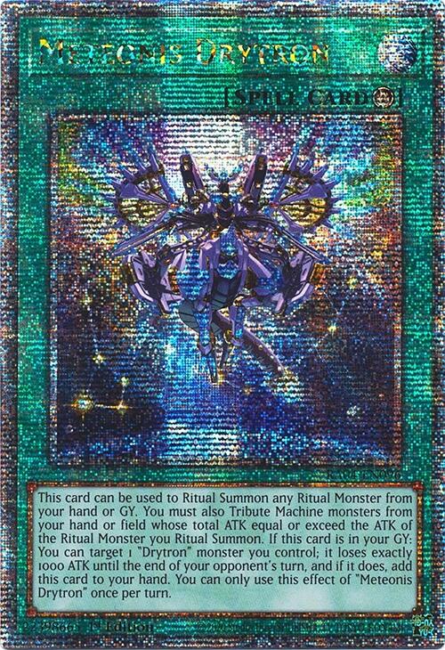 Meteonis Drytron [RA04-EN096] Quarter Century Secret Rare | Pegasus Games WI