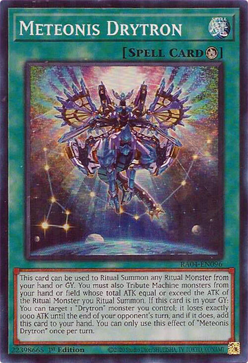 Meteonis Drytron [RA04-EN096] Super Rare | Pegasus Games WI