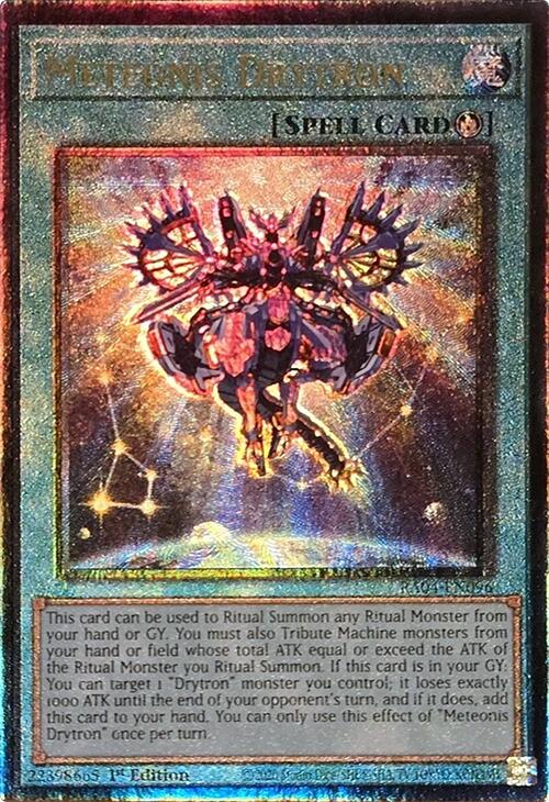 Meteonis Drytron [RA04-EN096] Prismatic Ultimate Rare | Pegasus Games WI