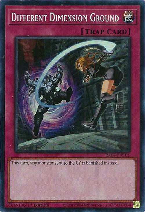 Different Dimension Ground [RA04-EN101] Super Rare | Pegasus Games WI
