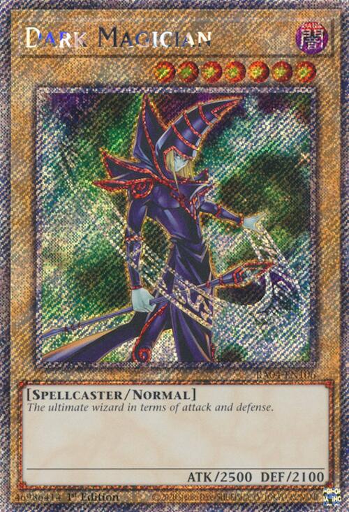 Dark Magician (6th Art) [RA04-EN106] Platinum Secret Rare | Pegasus Games WI