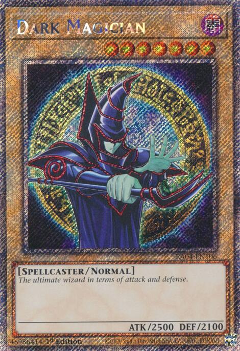 Dark Magician (9th Art) [RA04-EN106] Platinum Secret Rare | Pegasus Games WI