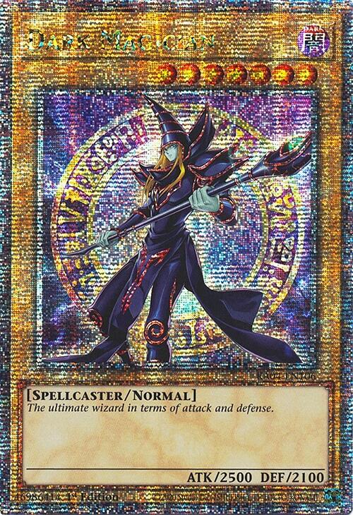 Dark Magician (8th Art) [RA04-EN106] Quarter Century Secret Rare | Pegasus Games WI