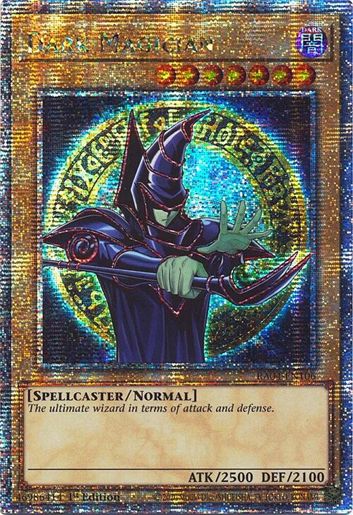 Dark Magician (9th Art) [RA04-EN106] Quarter Century Secret Rare | Pegasus Games WI