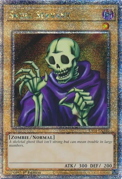 Skull Servant [RA04-EN110] Quarter Century Secret Rare | Pegasus Games WI