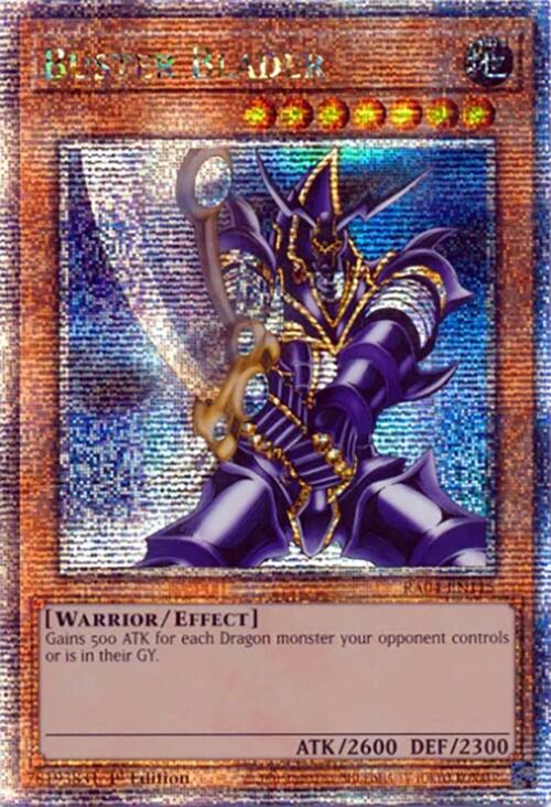 Buster Blader [RA04-EN115] Quarter Century Secret Rare | Pegasus Games WI